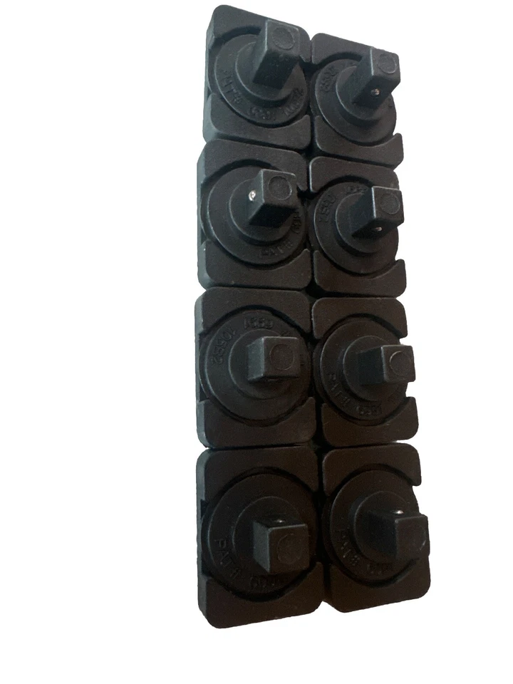 Mechanic Time Saver 8pc 1/4in Dr Lock a Socket Rail Post Clip for Craftsman etc - Image 2 of 2