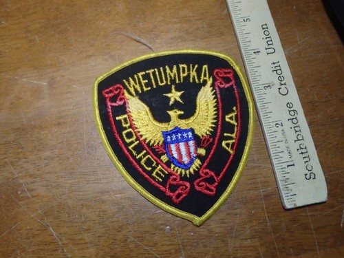 WETUMPKA ALABAMA   VEST PATCH OBSOLETE BX 25#13