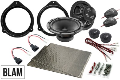 Fitting Kit For Audi A3 A4 TT High Quality 2-Way Component Speaker BLAM EXPRESS