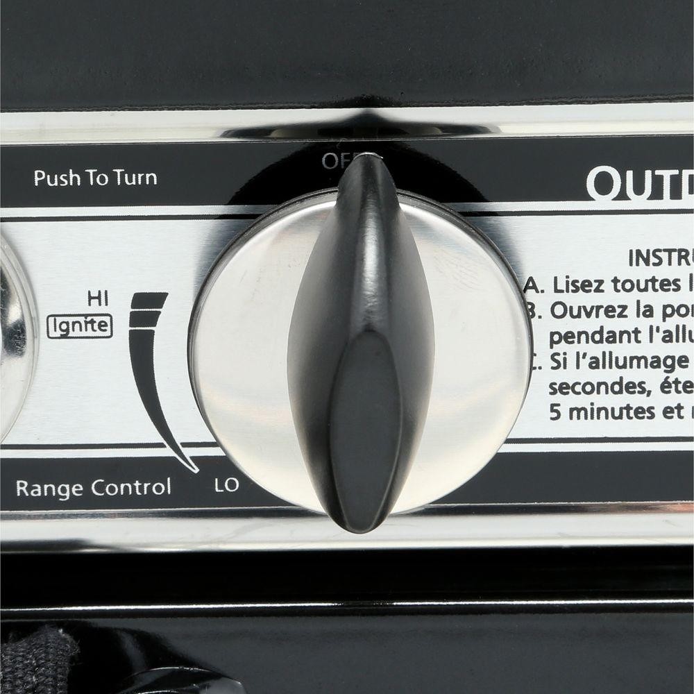 Outdoor Double Burner Propane Gas Range And Stove Cooking Grilling Camp