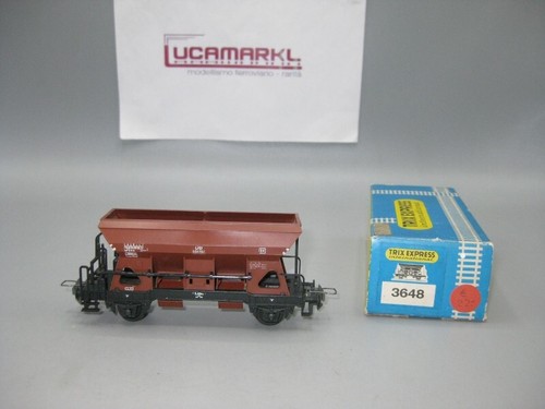 Trix Express HO 3648 DB (601 198) deutscher Seitenentladenwagen #d449 | Condition: Gebraucht