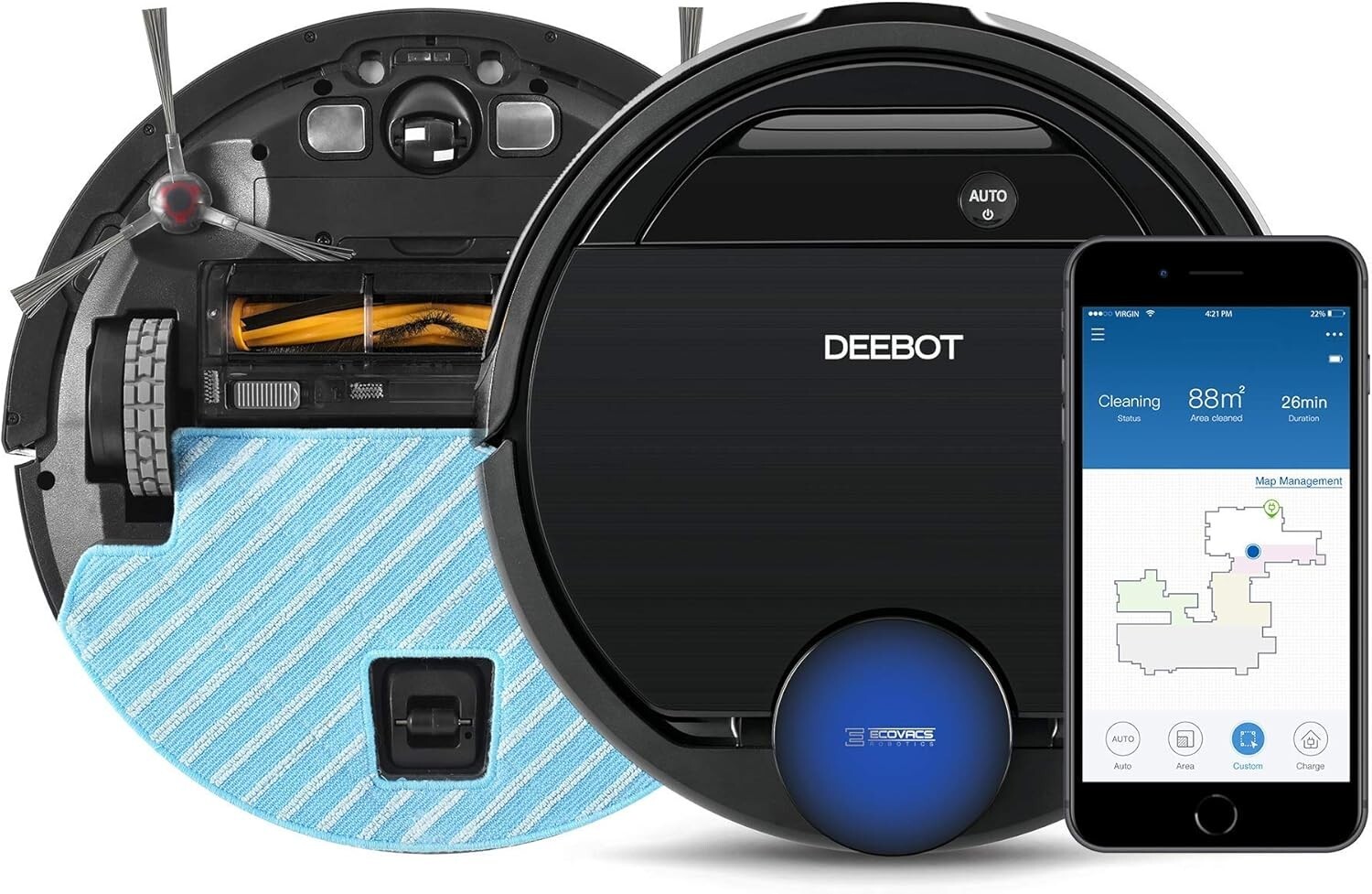 Ecovacs Deebot Ozmo 960 Robot Vacuum Mop
