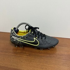 Rare NIKE Tiempo Legend FG 2015 Anthracite Football Boots Size 7 UK