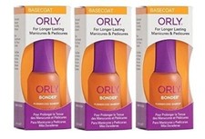 Orly Bonder Basecoat For Longer Lasting 1 Base Coat Pack 3pcs Orly Bonder Basecoat For Longer Lasting 1 Base Coat Pack 3pcs
