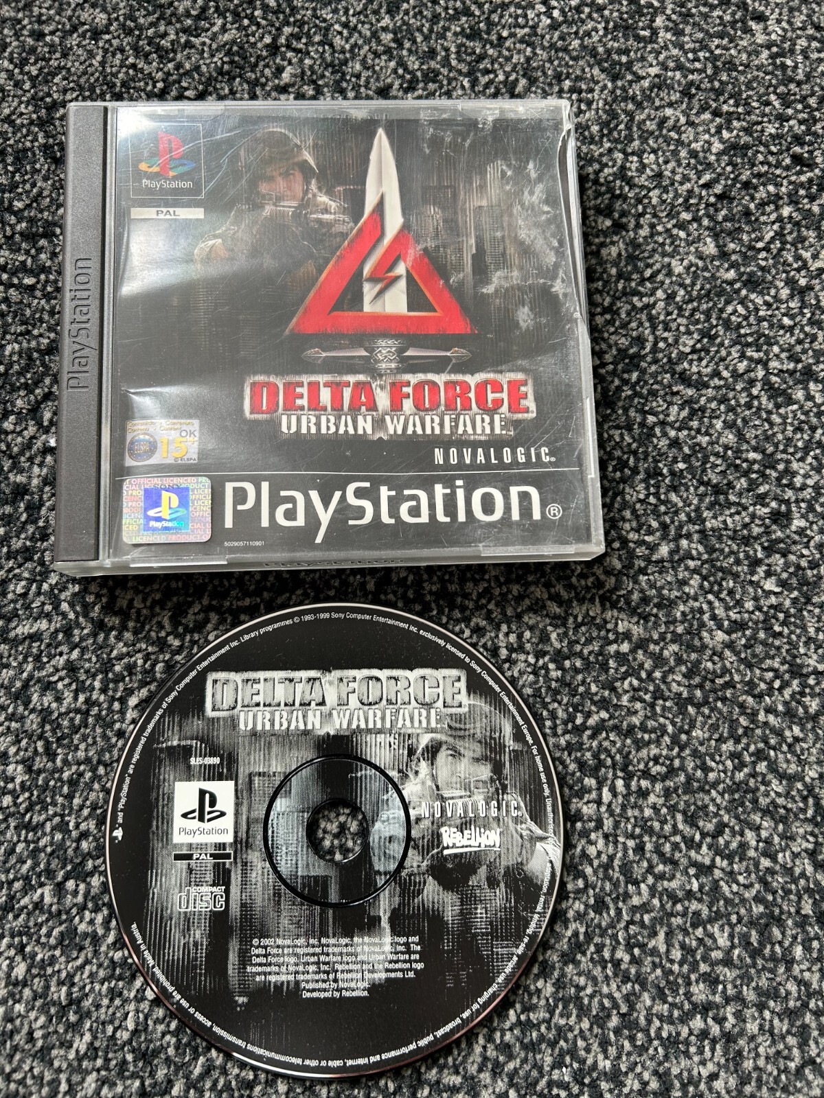 Delta Force Urban Warfare  for Sony PlayStation PS1 PAL