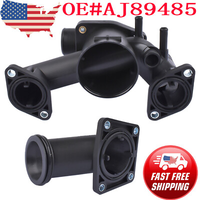 Thermostat Housing with Thermostat for 03-05 Jaguar S-Type XJ8 Vanden Plas 4.2L