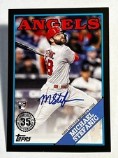 2023 Topps BLACK BORDER 35th Anniversary ROOKIE AUTO Michael Stefanic 097/199