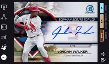 [DIGITAL CARD] TOPPS BUNT 2023 JORDAN WALKER RC ICONIC BOWMANS SCOUT TOP 100 SIG