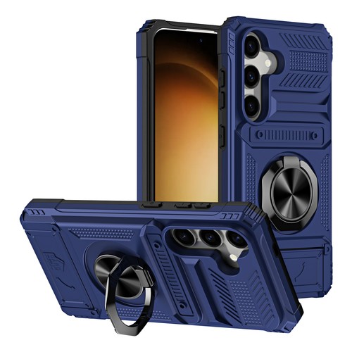 Custodia robusta portafoglio resistente per Samsung Galaxy S24 A25 A15 A35 A14 5G - Foto 10 di 61
