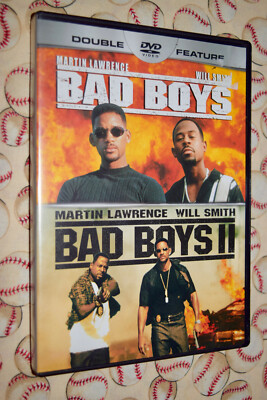 Bad Boys / Bad Boys II DVD 2-Disc Set Will Smith Martin Lawrence
