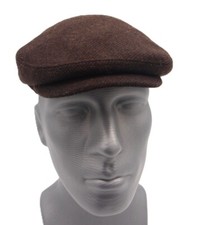 Herrenkappe Schiebermütze Herren Flatcap Cap Gatsby Schirmmütze braun klassisch