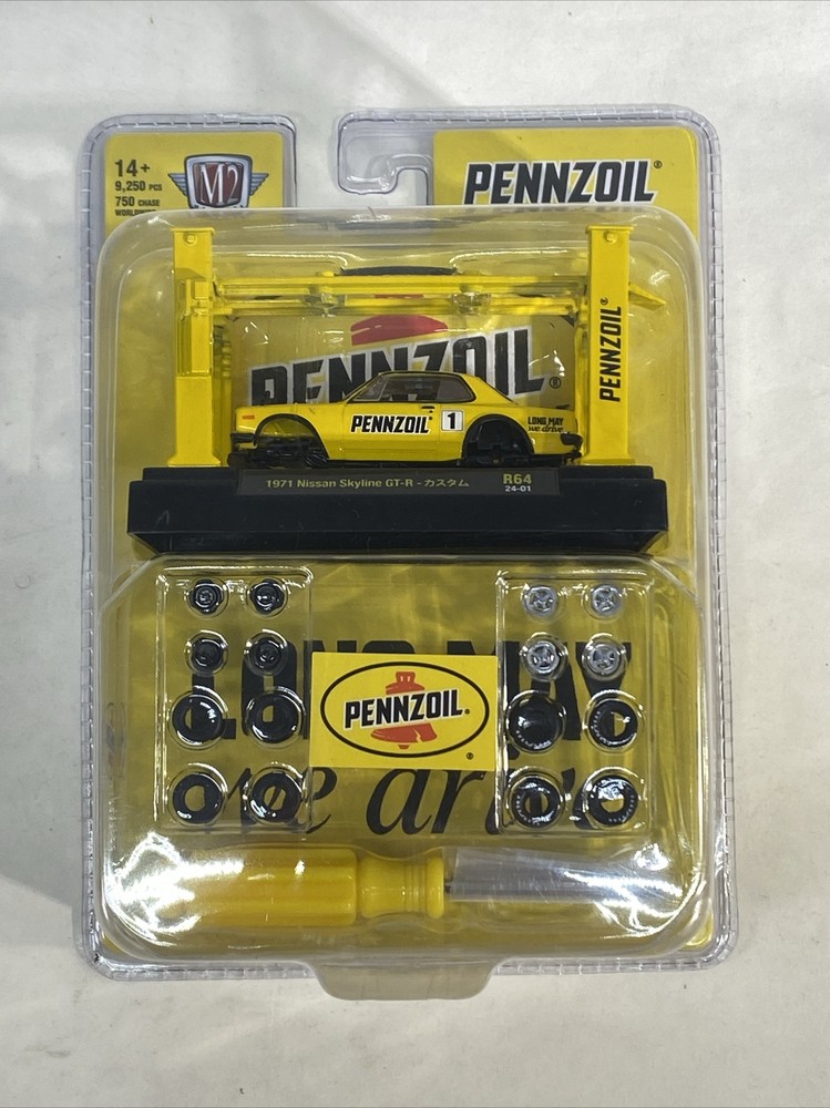 M2 Machines 1971 Nissan Skyline GTR Model Kit R64 1:64