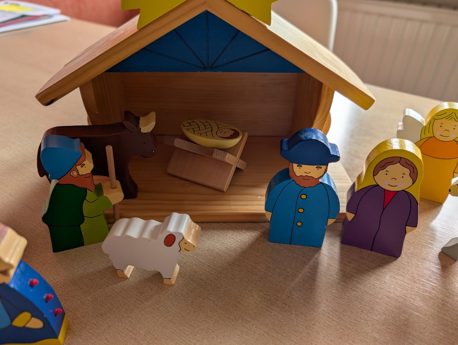 Krippe Kinderkrippe aus Holz