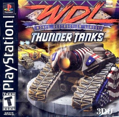 World Destruction League: Thunder Tanks - PS1 PS2