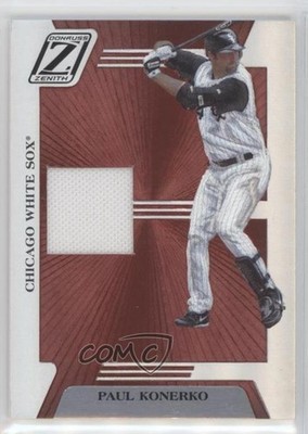2005 Donruss Zenith Z-Jerseys Paul Konerko #ZB-60 e6p