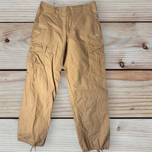 Nike SB Mens Ripstop Cargo Pants Tan Khaki FD0401-200 Size 30 M