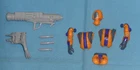 G.I. GI JOE gijoe HEAT VIPER BODY PARTS WEAPONS lot waist arms missiles FREESHIP