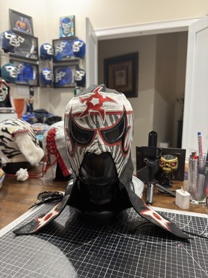 Pro Grade Handmade Mexican Lucha Libre Mask - Penta 0 Miedo with tag 