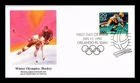 DR JIM STAMPS US COVER WINTER OLYMPICS HOCKEY FIRST DAY ISSUE FLEETWOOD