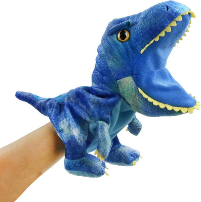 Plush Dinosaur Hand Puppets,Dinosaur Stuffed Animal Cute Soft Plush Toy Great Bi