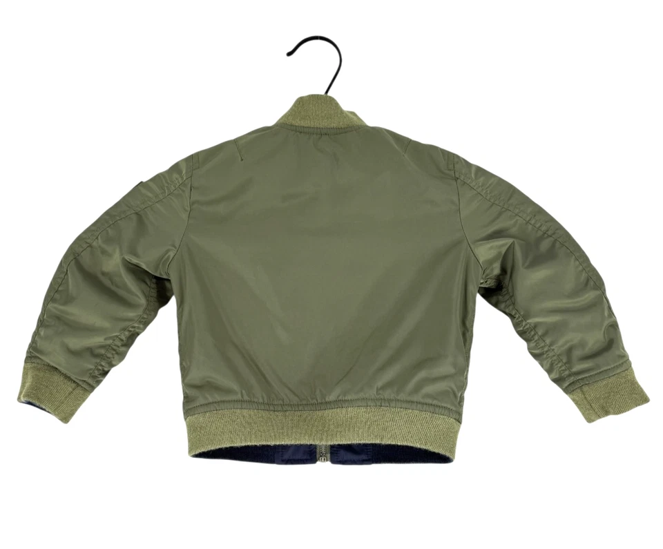 Veste Manteau Polo Ralph Lauren Enfant Garçon 29% Laine Taille 2/2T (90/52) - Photo 3/4