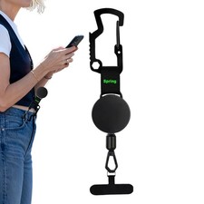 Anti Theft Phone Strap Retractable Lanyard Reel Security Phone Anti Theft