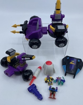 Vintage Galoob 90s Z-BOTS Micro Machines Mini Robot Figure Vehicle Toy Lot 1992