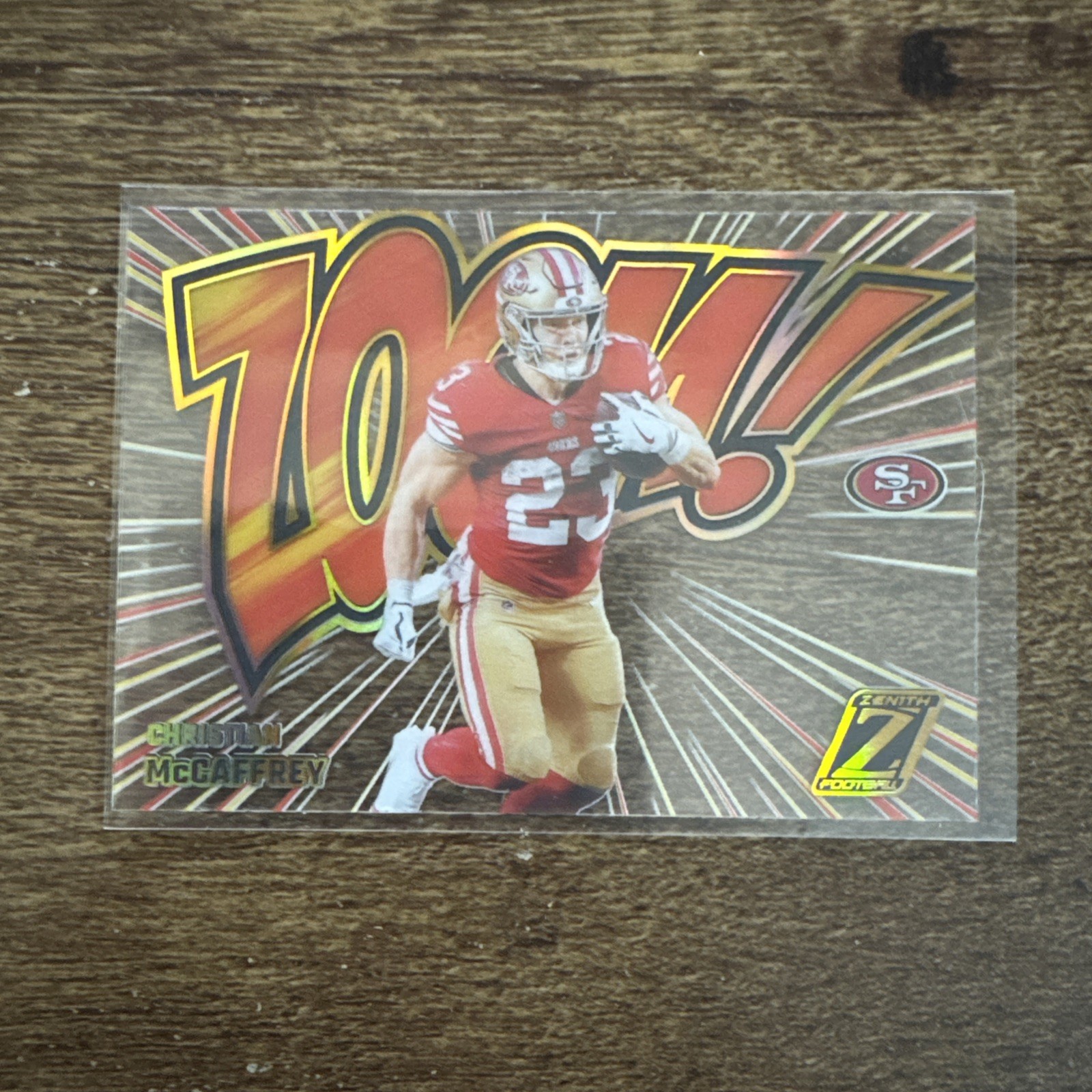 2023 Panini Zenith - Zoom! Christian McCaffrey #15