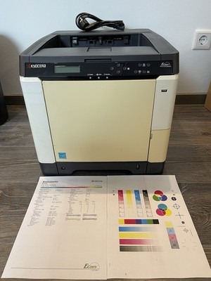 Kyocera ECOSYS FS-C5150DN Color Duplex LAN [Leichte Streifen im Druckbild]