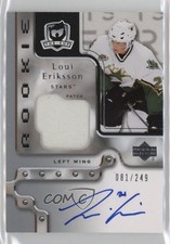 2006-07 Upper Deck The Cup Rookie 81/249 Loui Eriksson #125 Patch Auto 0bz8