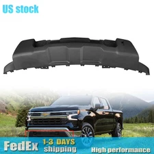Front Lower Bumper Cover Black Fits 2022 2023 2024 Silverado 1500 84878985