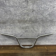 Chrome BMX Bike Handlebars Box Bar Steel 22.2...