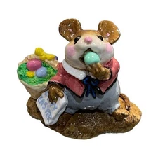 Wee Forest Folk M-160 Mousey's Easter Basket (Retired)