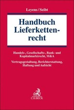 Handbuch Lieferkettenrecht | Patrick C. Leyen...