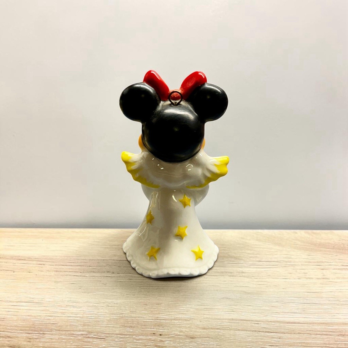 Goebel Disney Minnie Heavenly Angel Ornament Rare White Dress