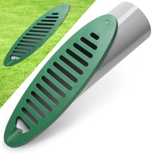4 Inch Angled Slope Drainage Pipe, Angled Drainage Grate Yard Drain Emitter f...