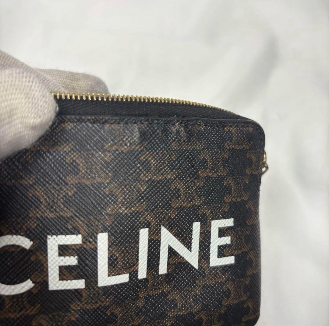 Model CELINE Macadam Pattern Triomphe Monogram Co… - image 5