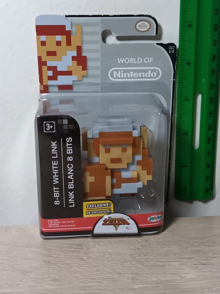 *ENVÍO GRATUITO* 2.5" LEGEND of ZELDA LINK SET 5PK 8-Bit Rojo Blanco Verde Deku Jakks Foto 4 de 4