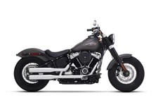 NEW RINEHART RACING 2018-2023 SOFTAIL 3.5" CHROME W/ BLK END CAPS 500-1210