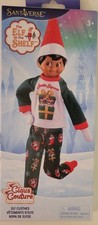 Elf On The Shelf Cozy Pajamas Present Elf Print Outfit