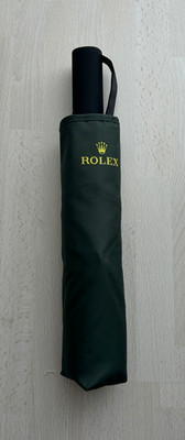 Geschenk Rolex Regen-Schirm ROLEX Dunkelgrün Umbrella VIP NEVER OPENED NEU