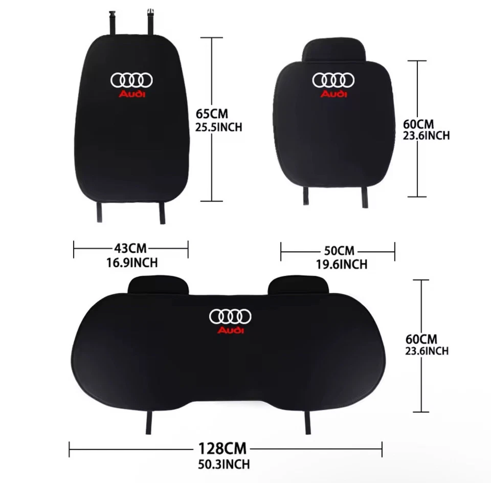Full Set Coprisedili Auto Audi sedile 4 stagioni Audi A1 A3 A4 A5 A6 A8 Q3 Q7 Q8 - Immagine 4 di 4