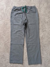 Figs Pisco Basic Scrub Pants Mens Large Comfort Gray NWT Stretch Pockets