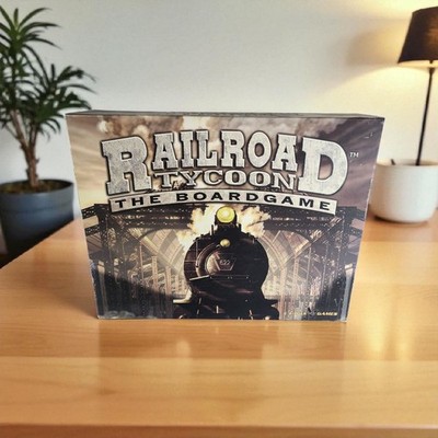 Railroad Tycoon The Board Game Eagle Games 100% Complete Boxed CIB