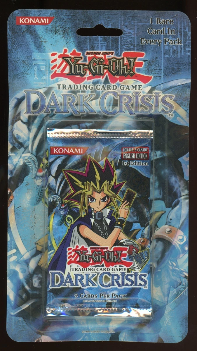 Yu-Gi-Oh! TCG Dark Crisis Sealed Collectible Card Game Packs for