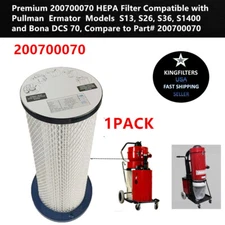 200700070 HEPA Filter for Pullman Holt Ermator S-Series S13, S26, S36, S1400  