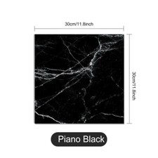20/40Pcs Self-Adhesive Marble Tiles Sticker Stick On Wall Floor Kitchen Bathroom