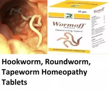 Permanent Treatment For Hookworm, Roundworm, Tapeworm Removal Tablets Homeopathy
