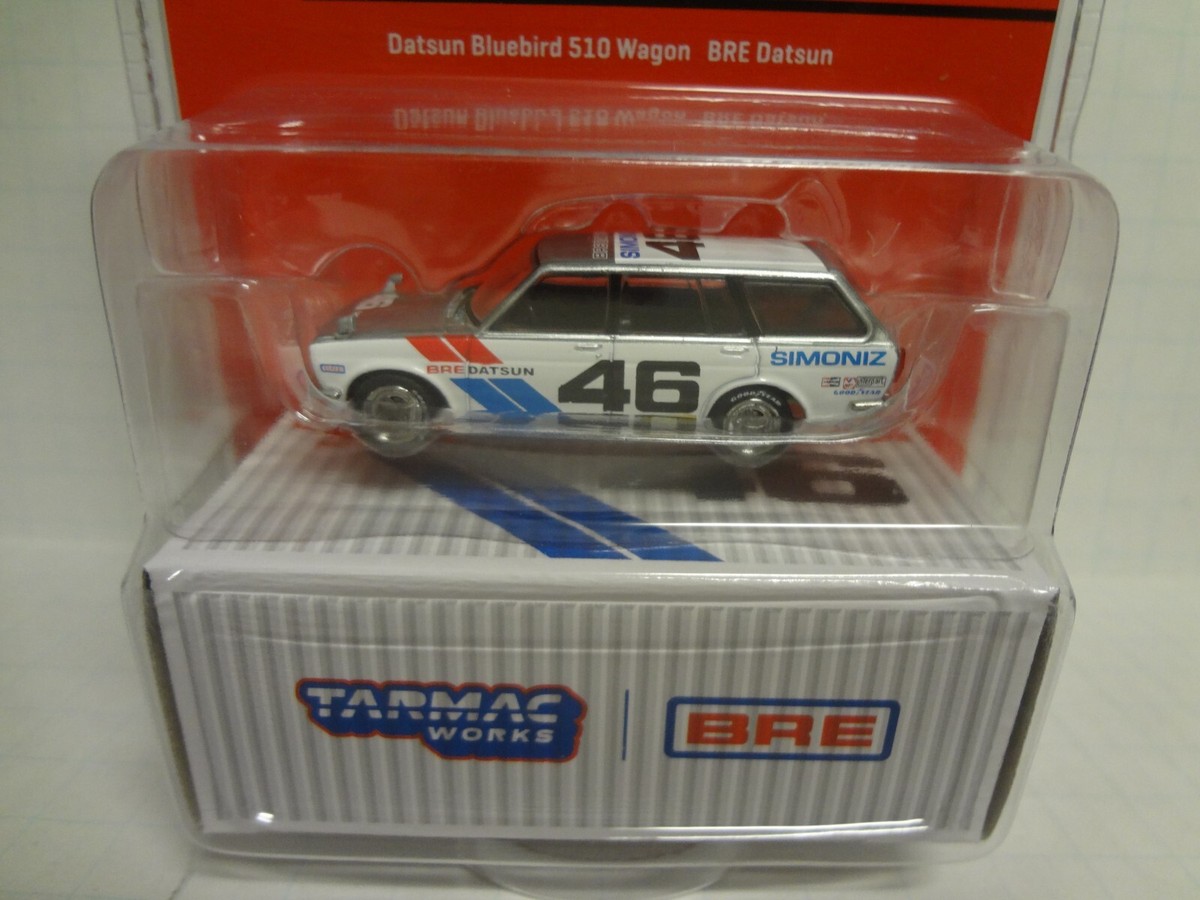 Tarmac Works RAW CHASE 1:64 Datsun Bluebird 510 Wagon BRE