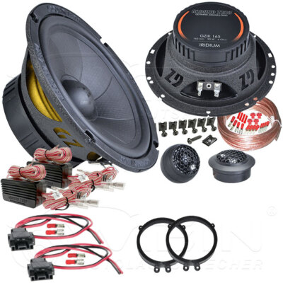 GROUND ZERO LAUTSPRECHER für MERCEDES CLC CL 203 2008-2011 Front Tür 150W #B4VY